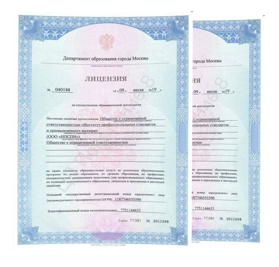 Лицензия